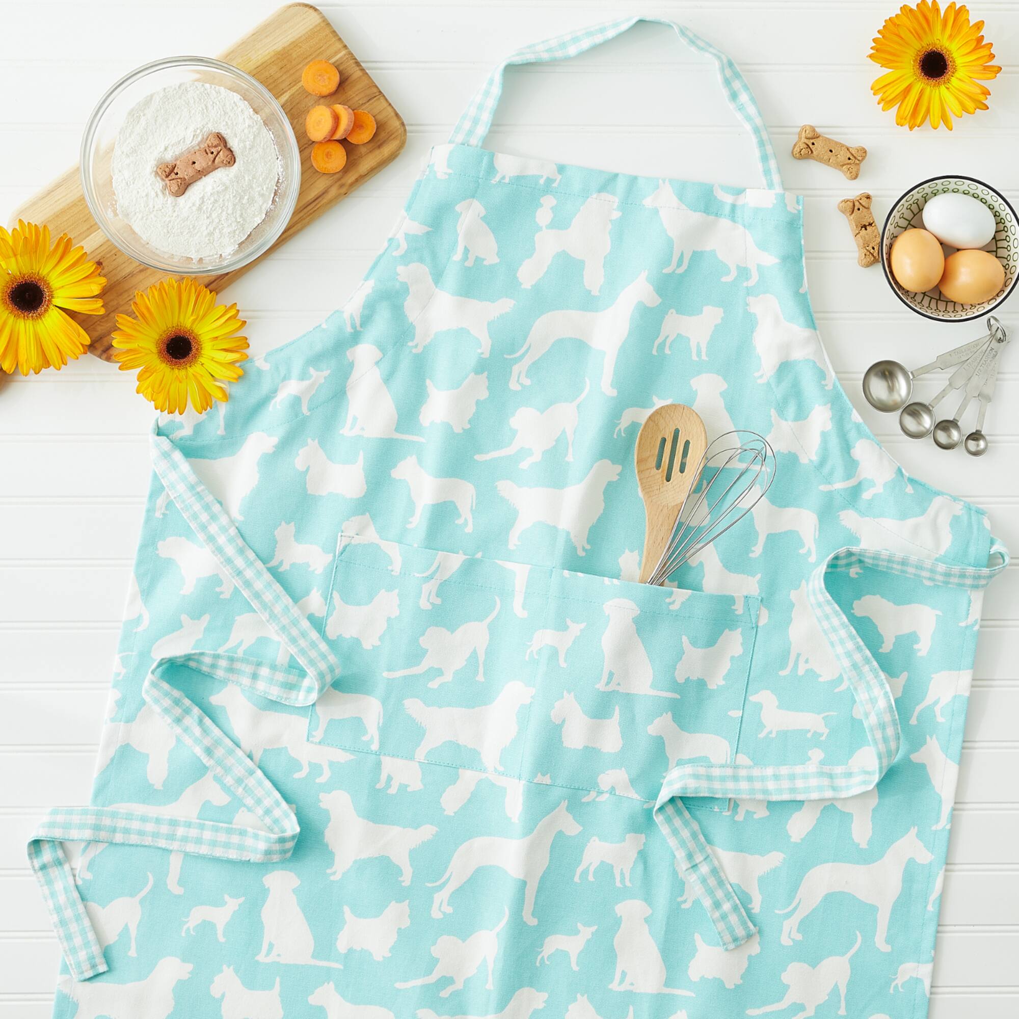 DII® Dog Print Chef Apron